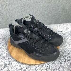 Black Diamond Mission XP Approach Shoes Men's 8 Womens 9.5 Black Leather Hiking